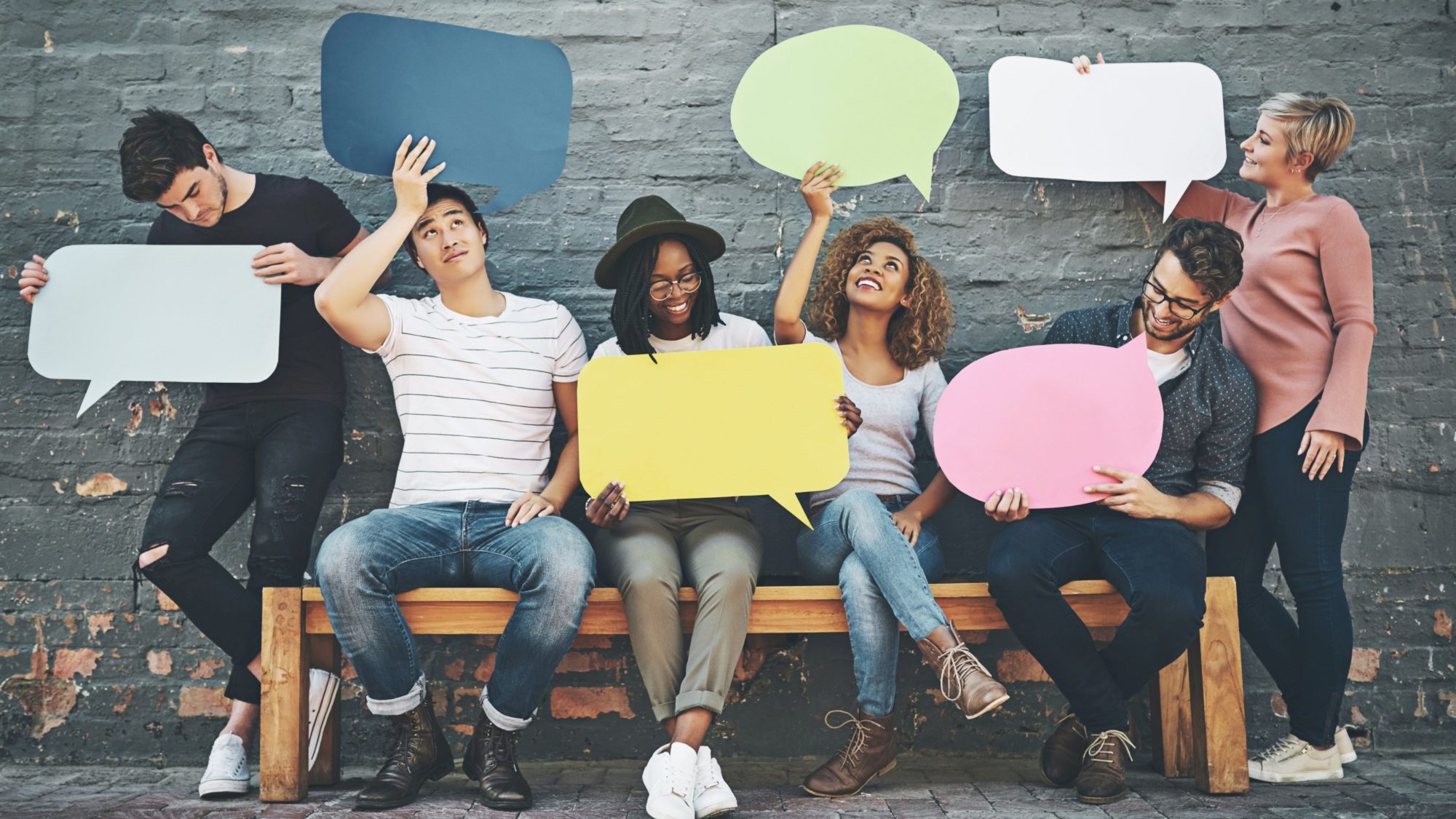 If you want to say something, say it here